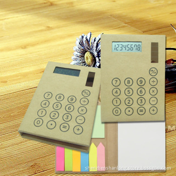 8-Digit Promotional Sticker with Solar Calculator